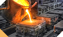 Sanding casting process